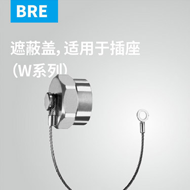 BRE-遮蔽盖，适用(yòng)于插座（W系列）