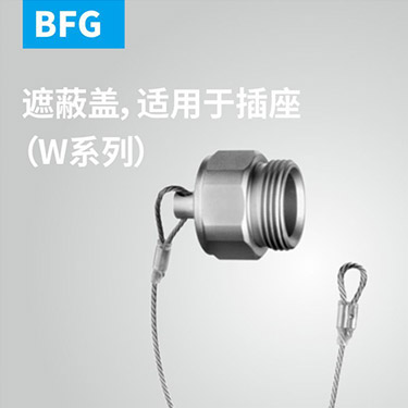 BFG-遮蔽盖，适用(yòng)于插座（W系列）
