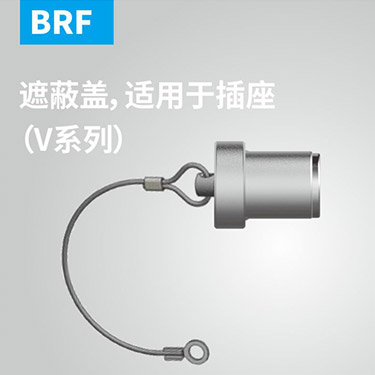 BRF-遮蔽盖，适用(yòng)于插座（V系列）